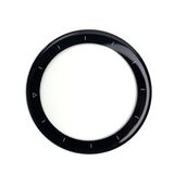 Coverzone Huawei Watch GT3 Pro 46mm ile uyumlu Toz ve Kirden Koruyan Tam Kapatan Hafif ve Fiber Nano 46 mm Ekran Koruyucu Silikon (Siyah)
