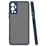 Coverzone infinix Hot 12 ile uyumlu Kılıf Hux Kapak Şık ve Dekoratif Model Toz Kir ve Darbelere Karşı Koruma Yükseltilmiş Kenarlar ile Ekstra Koruma Lacivert