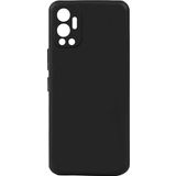 Coverzone Infinix Hot 12 Ile Uyumlu Kılıf ??soft Ve Pürüzsüz Dış Yüzey Biye Silikon Siyah