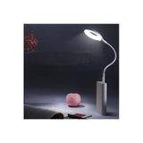 Coverzone İngilizce Ses Komut Özellikli USB Gece Lambası Esnek Kaz Boyunlu Akıllı LED Okuma Lambası LK50