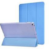 Coverzone iPad 11.Nesil A16 11inç/10.Nesil 10.9inç ile uyumlu Kılıf Saydam Arka Kapak Flip Smart Cover Katlanabilir Standlı Darbe Emici Koruyucu Tablet Kılıfı Akıllı Uyku Özellikli Mavi