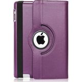 Coverzone iPad 7.Nesil 10.2" 2019 360 Derece Dönerli Standlı Tablet Kılıfı Mor