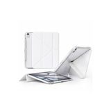 Coverzone İpad Air 13 İnç İle Uyumlu Kalemlikli Ayrılabilen Stand Olabilen Tablet Kılıfı Cp-2 Beyaz