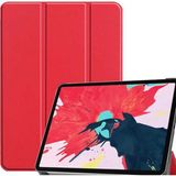 CoverZone iPad Air 2 9.7 ile Uyumlu Kılıf Stand Olabilen Katlanabilir Smart Cover Kırmızı