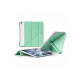 Coverzone İpad Air 4.Nesil İnç İle Uyumlu Kalemlikli Ayrılabilen Stand Olabilen Tablet Kılıfı Cp-2 Yeşil