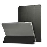 Coverzone iPad Pro 11 ile uyumlu 11 inç Kılıf A2068&A2230/A2228 için Saydam Arka Kapak Flip Smart Cover Katlanabilir Standlı Darbe Emici Koruyucu Tablet Kılıfı Akıllı Uyku Özellikli Siyah