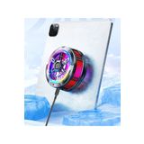 Coverzone iPad Uyumlu Profesyonel Kablolu Tablet Soğutucu Fan Gamer Oyuncu Radyatör Şok Soğutma Fanı H20