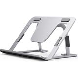 Coverzone iPad Uyumlu Tablet Standı Yüksekliği Ayarlanabilir Tutucu Tok Alüminyum 14 Inç Notebooklar ile Uyumlu Pedli Kaymaz Tasarım %100 Tok Alüminyum Alaşımlı Katlanır ZR749