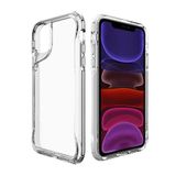 Coverzone iPhone 11 ile uyumlu Kılıf ClearSafeguard T-Max Silikon Kapak Şeffaf