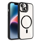 Coverzone iPhone 13 ile Uyumlu Z-Etro MagSafe Wireless Şarj Destekli, Güçlü Manyetik Tutucu, Stand Olabilen, Kamera Lens Hediyeli Koruyucu Kılıf Siyah