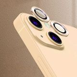 Coverzone iPhone 13 Mini İle Uyumlu Arka Kamera Lens Koruyucu Gold