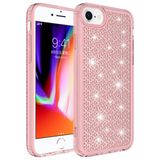 CoverZone iPhone 14 Airbagli Kamera Korumalı Parlak Tasarımlı Z-Snow Emollient Pembe Cep Telefonu Kılıfı
