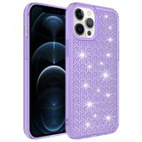 CoverZone iPhone 14 Pro Airbagli Kamera Korumalı Parlak Tasarımlı Z-Snow Emollient Mor Cep Telefonu Kılıfı