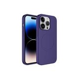 CoverZone iPhone 14 Pro Magsafe Wireless Şarj Özellikli Pastel Color Silikon Kırmızı Cep Telefonu Kılıfı