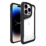 Coverzone iPhone 14 Pro Max ile uyumlu Kılıf ClearSafeguard T-Max Silikon Kapak Siyah