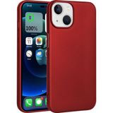 Coverzone iPhone 15 Plus ile uyumlu Kılıf Soft ve pürüzsüz Premier Silikon Kapak Kırmızı