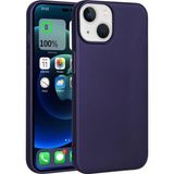 Coverzone iPhone 15 Plus ile uyumlu Kılıf Soft ve pürüzsüz Premier Silikon Kapak Lacivert