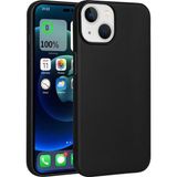 Coverzone iPhone 15 Plus ile uyumlu Kılıf Soft ve pürüzsüz Premier Silikon Kapak Siyah