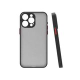 Coverzone İphone 15 Pro Max İle Uyumlu Kılıf Hux Kapak Şık Ve Dekoratif Model Yükseltilmiş Kenarlar