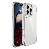 Coverzone iPhone 16 Pro ile uyumlu Kılıf ClearSafeguard Kalın Şeffaf Ultra Koruma T-Max Silikon Kapak Şeffaf