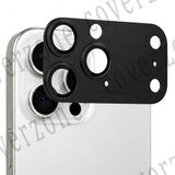 Coverzone iPhone 16 Pro Max ile uyumlu 17 Pro Max Görünümlü Lens Koruyucu Tarzı Metal Çerçeve, Yüksek Koruma, Lens Kapsama, Darbelere Dayanıklı, Kolay Takılabilir, Kamera Lens Koruması Siyah HSK-19