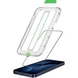 Coverzone iPhone 16 Pro Max İle Uyumlu 5D Kırılmaz Ekran Koruma Hızlı Kolay Uygulama Aparatlı Kıt Box Çizilmez 9H Glass Full Cover Magic Ekran Koruyucu iPhone 16 Pro Max için 5D Kırılmaz Ekran Koruma