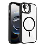 Coverzone iPhone 16E ile Uyumlu Z-Etro MagSafe Wireless Şarj Destekli, Güçlü Manyetik Tutucu, Stand Olabilen, Kamera Lens Hediyeli Koruyucu Kılıf Siyah
