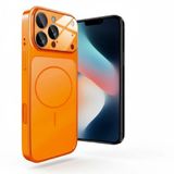 Coverzone iPhone 17 Air ile Uyumlu Kılıf MagSafe ile uyumlu Kablosuz Şarj Destekli Temperli Kamera Koruma Glass Kılıf – Parmak izi yapmayan Wireless Charging Kamera Koruyucu Darbe Emici Sert Kapak
