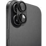 Coverzone iPhone 17 İle Uyumlu 9H Sertlik Safir Çiziklere ve Darbelere Dayanıklı Özel Üretim Çizilmeyen Tam Kaplayan Yüksek Çözünürlüklü Kamera Lens Koruyucu Cam İDS Siyah