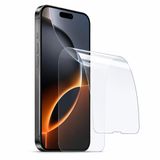 Coverzone iPhone 17 Pro İle Uyumlu Yüksek Kalite Full Ekran Koruma Camı Tam Uyum Çizilmeye Dayanıklı Seramik 8-9H Nano Esnek Micro Glass Ekran Koruyucu Film