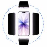 Coverzone iPhone 17 Pro Max ile Uyumlu 360 Derece Hiç Bir Yerden Görünmeyen Gizlilik Camı Hayalet Ekran Koruyucu Premium Üst Kalite Temperli Full Ekran Koruma Camı Çizilmeye Dayanıklı 8-9H CEKU