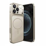 Coverzone iPhone 17 Pro Max ile Uyumlu Kılıf MagSafe ile uyumlu Kablosuz Şarj Destekli Temperli Kamera Koruma Glass Kılıf – Parmak izi yapmayan Wireless Charging Kamera Koruyucu Darbe Emici Sert Kapak