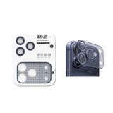 Coverzone iPhone 17 Pro Max ile Uyumlu lens koruma ZCL22 AntiReflective Parmak İzi Bırakmayan 2in1 Kamera Lens Koruyucu Yansıma Önleyici 9H Temperli Cam Şeffaf Tam Kaplayan Kamera Koruma HalkaMavi