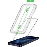 Coverzone iPhone 17 Pro Max İle Uyumlu Temperli Ekran Koruma Hızlı Kolay Uygulama Aparatlı Kıt Box Çizilmez 9H Glass Full Cover Magic Ekran Koruyucu