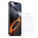 Coverzone iPhone 17 Pro Max İle Uyumlu Yüksek Kalite Full Ekran Koruma Camı Tam Uyum Çizilmeye Dayanıklı Seramik 8-9H Nano Esnek Micro Glass Ekran Koruyucu Film