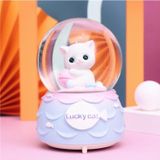 Coverzone Işıklı Müzikli Kar Püskürtmeli Büyük Boy Pilli Kar Küresi 16x32 No-35