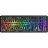 CoverZone Kablolu Mekanik Oyun Klavyesi 8000Hz-Rapid Trigger-Dks-Tkl | Ajazz AK980 Max He - Siyah