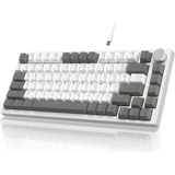 CoverZone Kablolu Mekanik Oyun Klavyesi - Sarı Switch Ajazz AK820