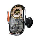 Coverzone Kablosuz Araç İçi Cep Telefonu Şarj 2İn1 Telefon Tutucu Ve Şarj Araç 4.7-7.2 İnç Uyumlu C12