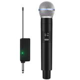 Coverzone Kablosuz Karaoke Mikrofonu 6.35mm Amfi Hoparlör İçin 600 Hz ila 800 KHz Çok Amaçlı Tak ve Çalıştır Kablosuz Mikrofon Dış Mekan İçin WN05 (Tekli-WN05)