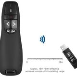 CoverZone Kablosuz Lazer Sunum Kumandası USB Alıcılı 2,4 Ghz Powerpoint Sunumu Kırmızı Işık Uzaktan Kumanda