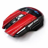 Coverzone Kablosuz Oyuncu Mouse – 3200 DPI Ayarlanabilir Hassasiyet, RGB 7 Renk LED Aydınlatma, Şarjlı, Ergonomik Tasarım, 2.4GHz Wireless Gaming Mouse | GW-X7 (Kırmızı)