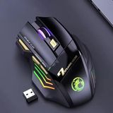 Coverzone Kablosuz Oyuncu Mouse – 3200 DPI Ayarlanabilir Hassasiyet, RGB 7 Renk LED Aydınlatma, Şarjlı, Ergonomik Tasarım, 2.4GHz Wireless Gaming Mouse | GW-X7