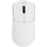 CoverZone Kablosuz Oyuncu Mouse PAW3311 Sensör 24000 Dpı 1000Hz 2.4g Bluetooth Kablolu Üç Modlu 800MAH Rgb Manyetik Şarj Standlı 69G E Spor Fare | Ajazz AJ139P V3 Mc - Beyaz