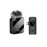 Coverzone Kablosuz Yaka Mikrofonu - Yaka Tipi, iPhone 16 & Type-C Uyumlu, PC Tablet, Canlı Yayın & Kayıt 1026