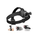 Coverzone Kafa Bandı Askısı Klips Montajı Bilek Askısı,Telefon ve Aksiyon Kamera Aksesuarı GoPro Hero