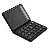 Coverzone Katlanabilir Bluetooth Sayısal Tuş Takımı Touchpad ve Hesap Makinesi Özellikli Kablosuz Numeric Keypad BT1 BT2 Çift Cihaz Bağlantılı USB C Şarjlı 140mAh | ZR1274