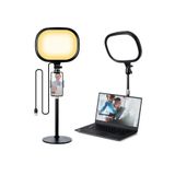 Coverzone Led Aydınlatma Video ve Fotoğraf Çekimi için Sürekli Işık Youtuber Twich Yayın Işığı 23cm SY-039