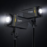 Coverzone LED Işık Profesyonel Aydınlatma, 2700K-6500K Ayarlanabilir Renk Sıcaklığı, Ra95+ CRI, COB LED, Kumanda ve Mobil Uygulama Kontrollü, AC220V Video Fotoğraf Işığı | T200 Pro