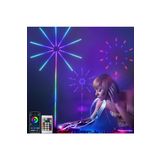 Coverzone Led Yanar Söner Aydınlatma Renkli Led Işık Doğum Günleri Yılbaşı Kutlama Salon Oturma Odası YH24L